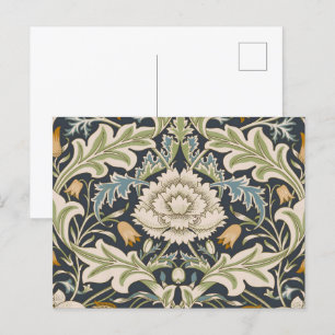 Postal William Morris Severn Floral Pattern Classic