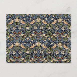 Postal William Morris Strawberry Thief