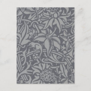 Postal William Morris Thistle Flor de papel de escritorio
