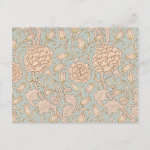 Postal William Morris Wild Tulip Flower Floral Design