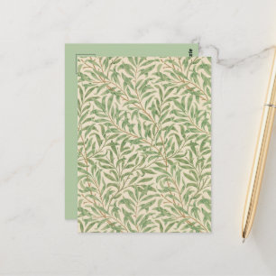 Postal William Morris Willow Bough Garden Flower Classic