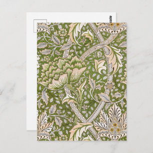 Postal William Morris Windrush Floral Pattern Classic