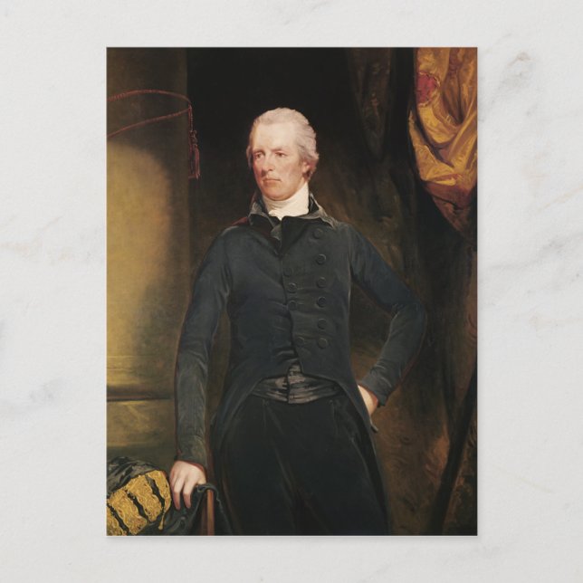 Postal William Pitt el Joven (Anverso)