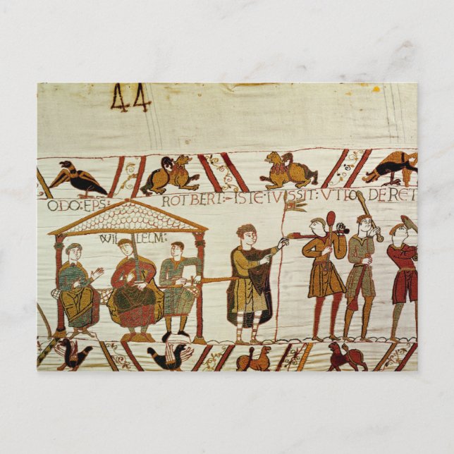 Postal William, Robert de Mortain y Bishop Odo (Anverso)