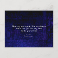 William Shakespeare Romantic Love Quote