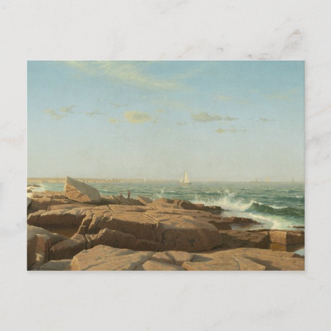 Postal William Stanley Haseltine - Bahía de Narragansett (Anverso)