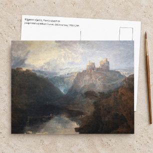 Postal William Turner - Castillo de Kilgarren, Pembrokesh