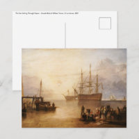 William Turner - La puesta del sol a través del Va