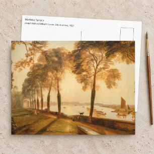 Postal William Turner - Terraza Mortlake