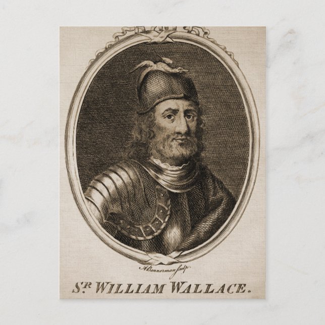 Postal William Wallace Vintage (Anverso)
