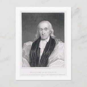 Postal William White (1748-1836) de 85 años, grabado por 