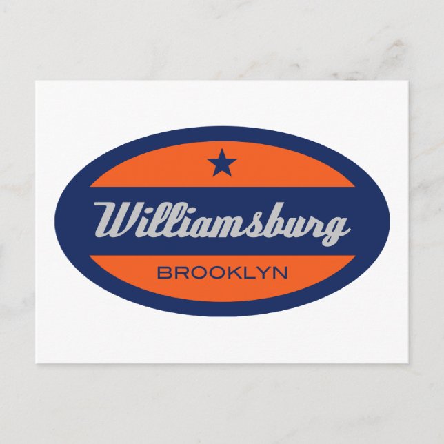 Postal Williamsburg (Anverso)