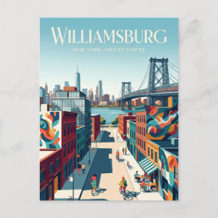 Postal Williamsburg Nueva York