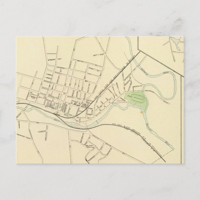 Postal Willimantic (Anverso)