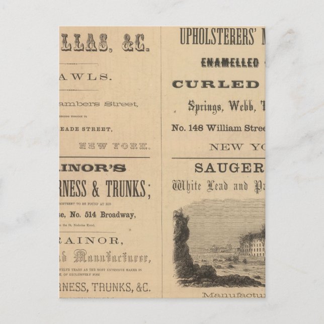 Postal Willouchby H Reed and Company (Anverso)