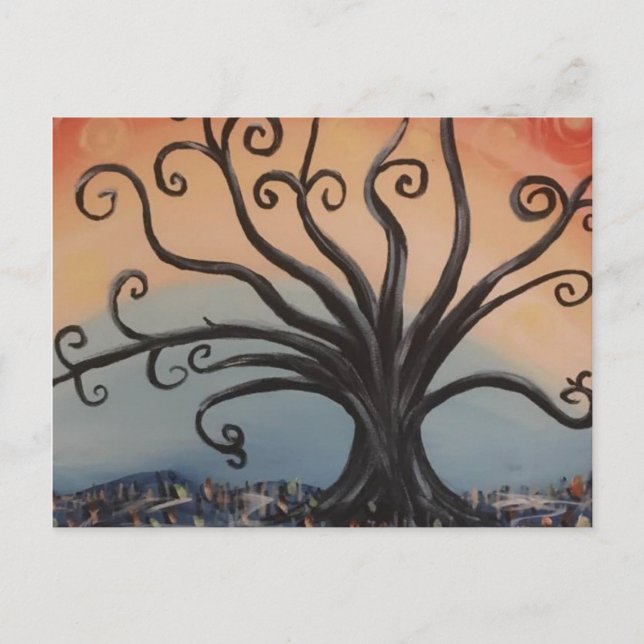 POSTAL WILLOW TREE POSTCARD (Anverso)