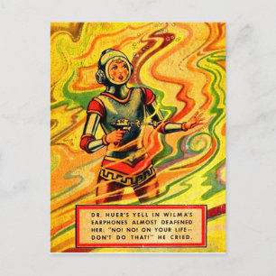 Postal Wilma Deering, comic de Buck Rogers de los años 30