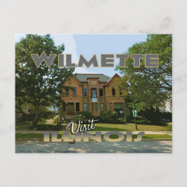 Postal Wilmette, Visita Illinois