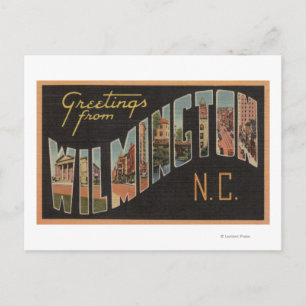 Postal Wilmington, Carolina del Norte - Escenas de letras