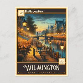 Postal Wilmington, Carolina del Norte | Vintage