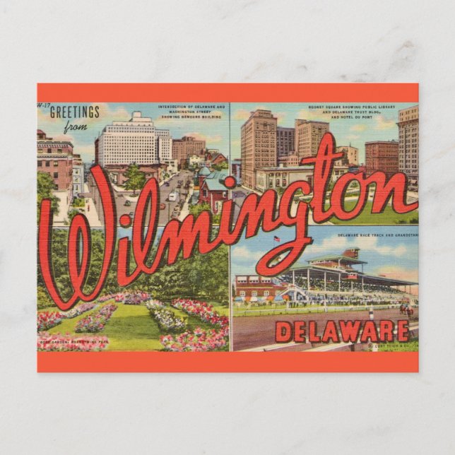 Postal Wilmington Delaware (Anverso)