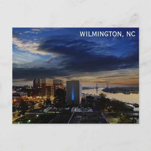 Postal Wilmington North Carolina Cape Fear River Travel (Anverso)