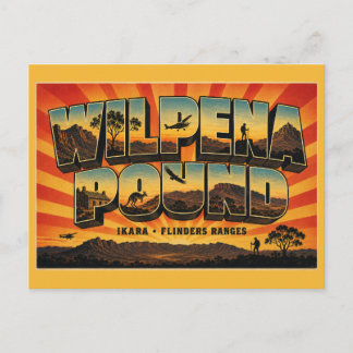 Postal Wilpena Pound Ikara Flinders Ranges Outback Maravi