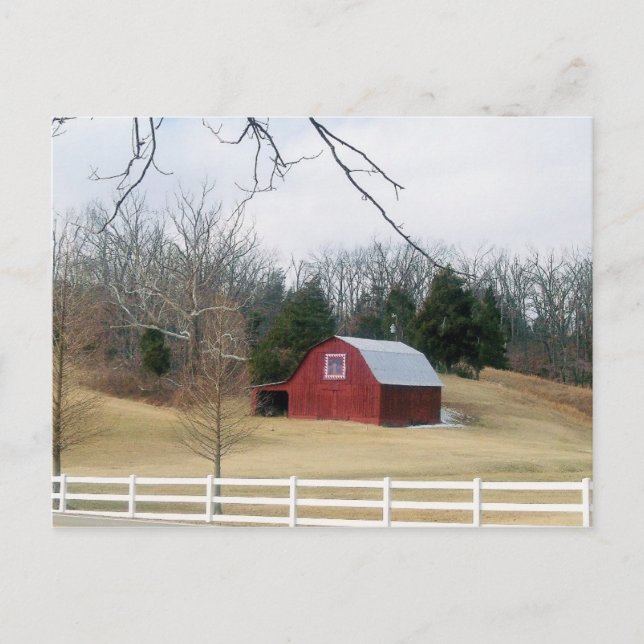 Postal Wilson Barn, Burna Ky (Anverso)