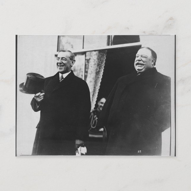 Postal Wilson y Taft (Anverso)