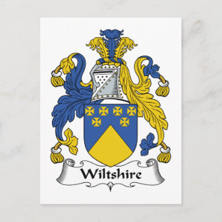 Postal Wiltshire Family Crest
