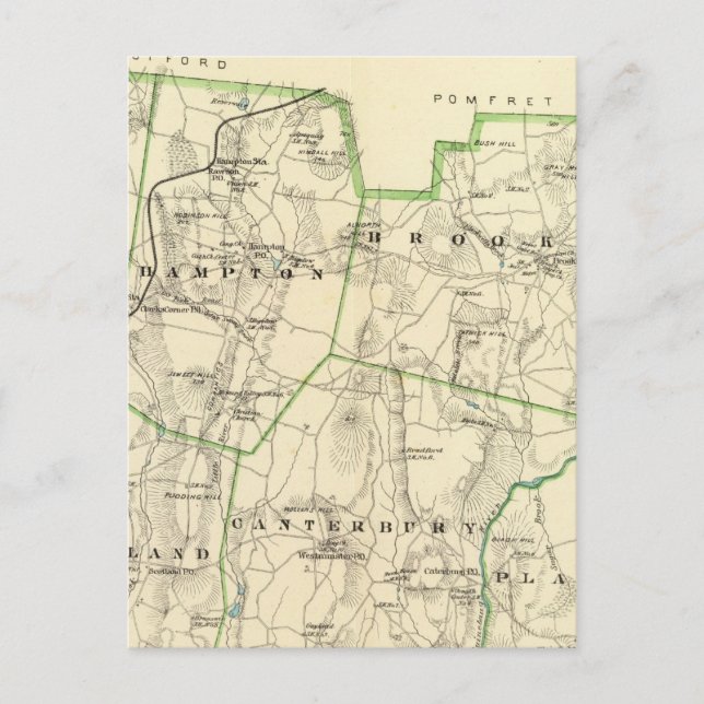 Postal Windham Co S (Anverso)