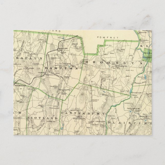 Postal Windham Co S (Anverso)