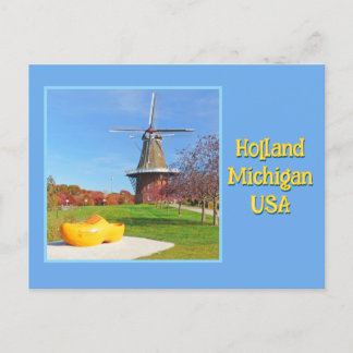 Postal Windmill, Wooden Shoe, Holland, Michigan USA