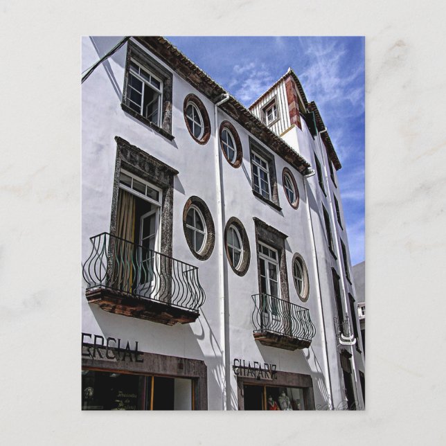 Postal Windows & Balcony : Funchal, Portugal (Anverso)