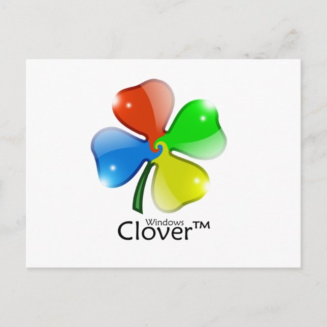 Postal Windows Clover Edition (Anverso)