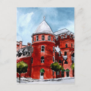 Postal Windsor Hotel Americus Georgia pintura arte