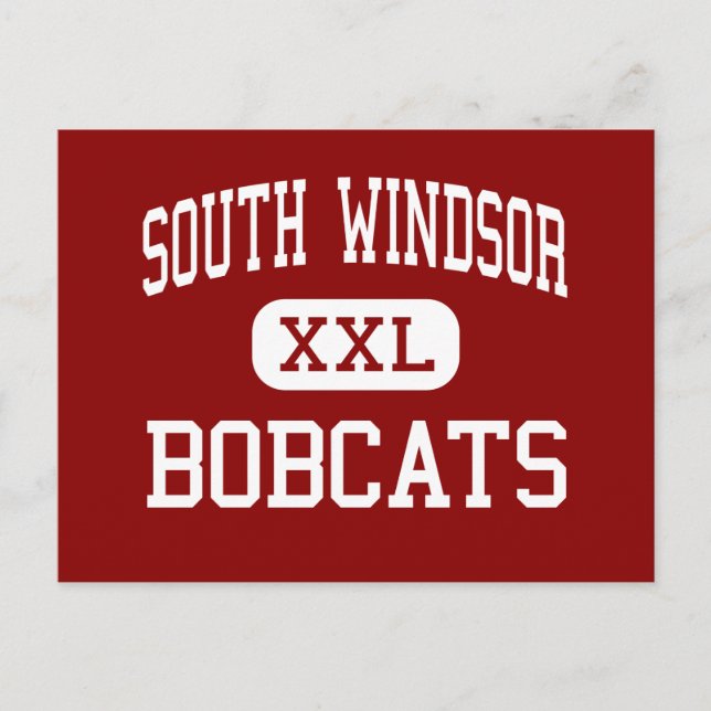 Postal Windsor Sur - Bobcats - High - South Windsor (Anverso)
