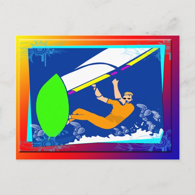 Postal Windsurf (Anverso)