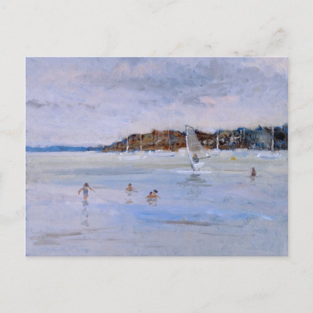 Postal Windsurfer y Bañeras (Anverso)