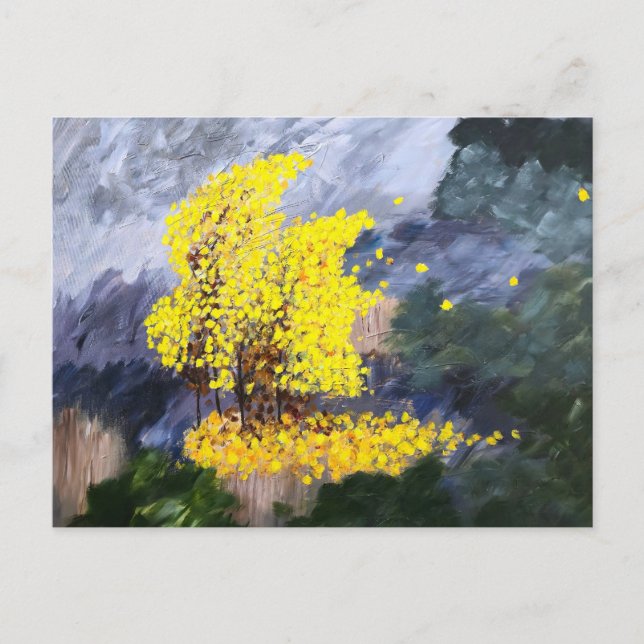 Postal Windy Day Postcard (Anverso)