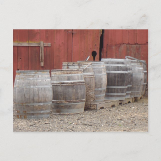 Postal Wine Barrels (Anverso)
