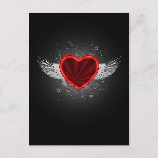 Postal Wing Heart (Anverso)