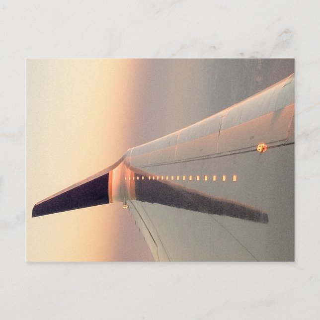 Postal Wing Sunset 2 (Anverso)