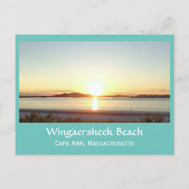 Postal Wingaersheek Beach Sunset