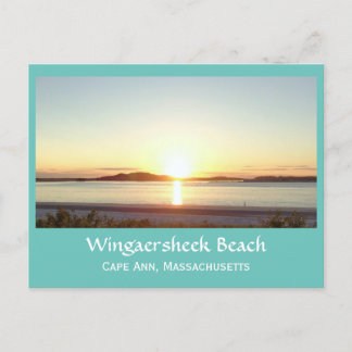Postal Wingaersheek Beach Sunset