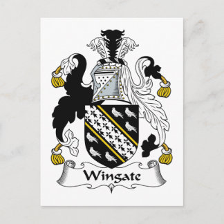 Postal Wingate Family Crest