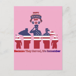 Postal Wings of remembrance pink