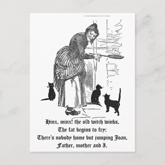 Postal Winitch Nursery Rhyme (Anverso)