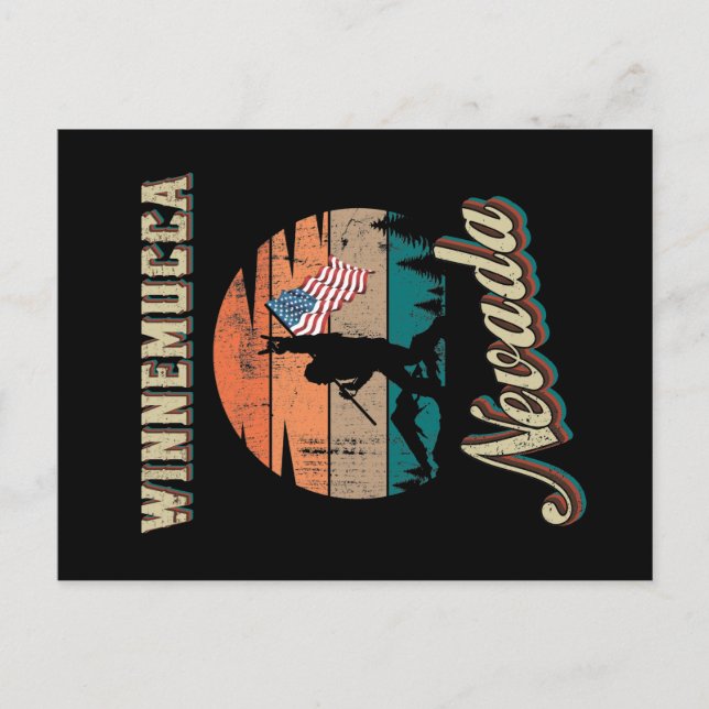 Postal Winnemucca Nevada (Anverso)