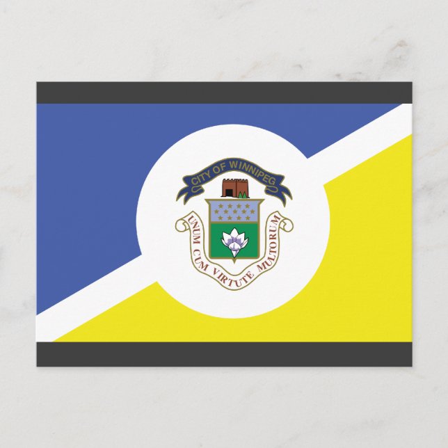 Postal Winnipeg, Canadá (Anverso)